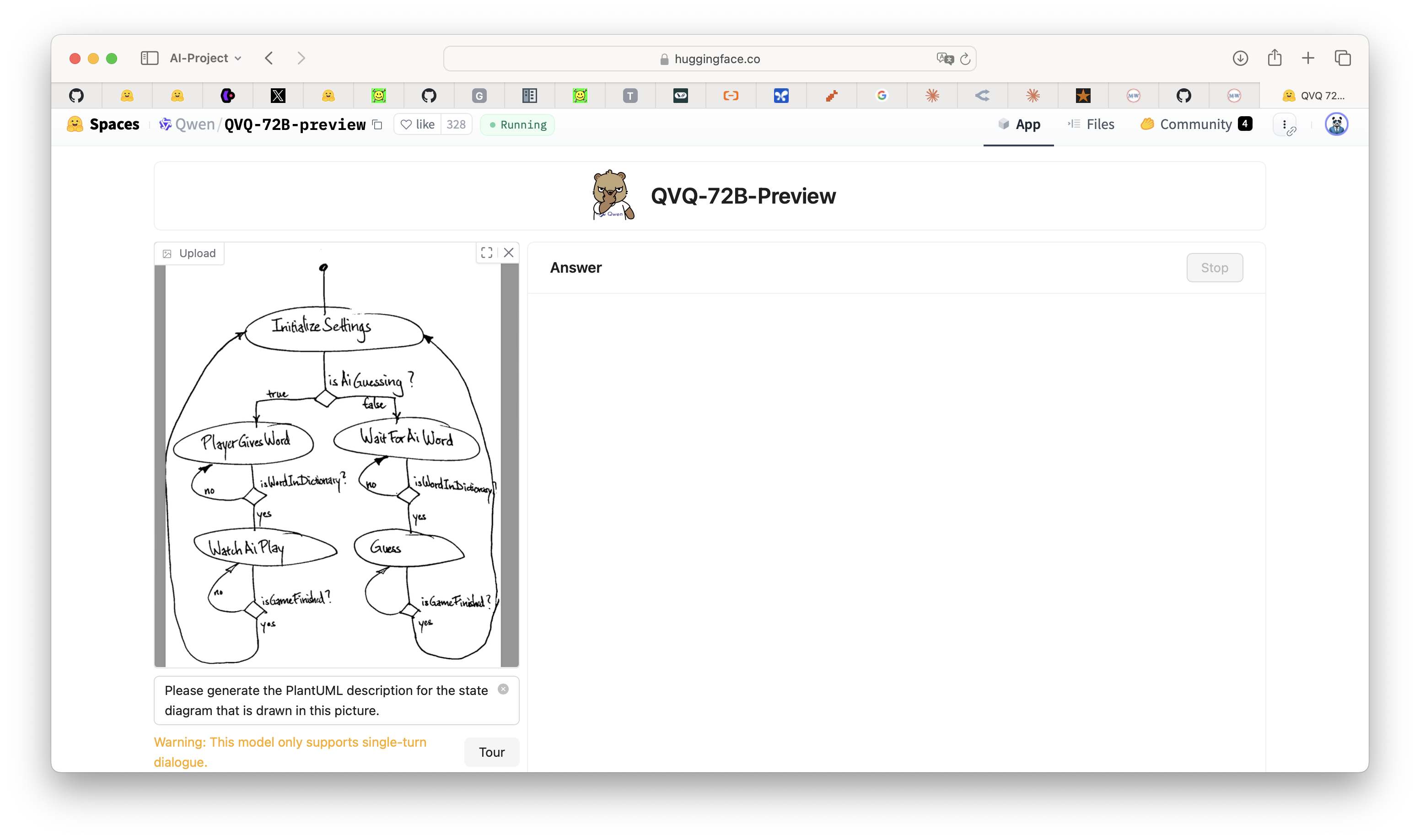 Prompting QVQ first attempt